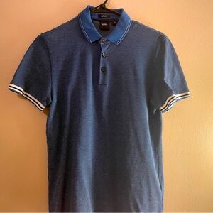 HUGO BOSS Blue Polo Shirt